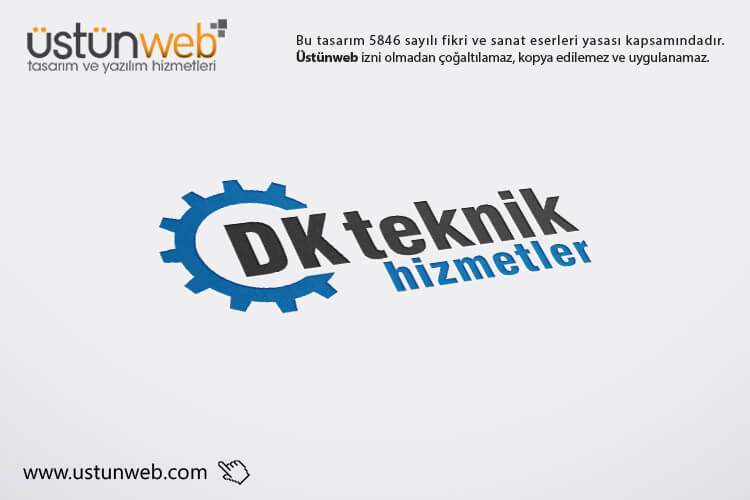 DK Teknik Hizmetler Logo Tasarımı