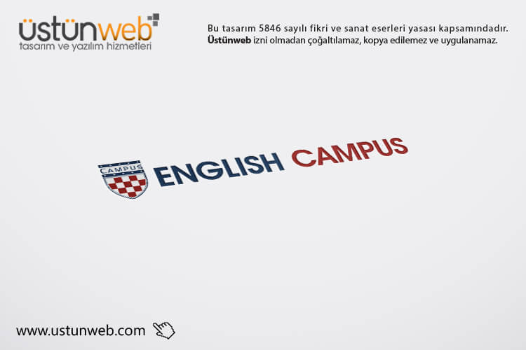 English Campus Logo Tasarımı
