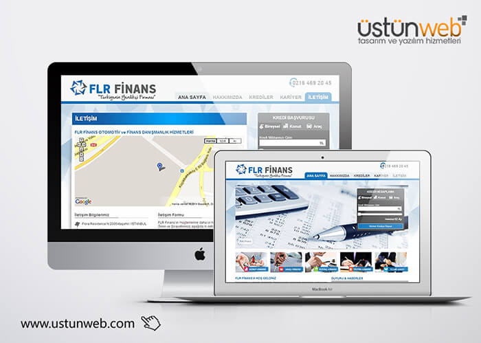 FLR Finans Web Tasarımı