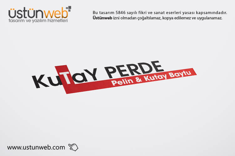 Kutay Perde Logo Tasarımı