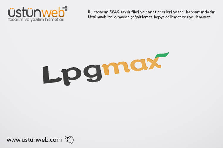 Lpg Max Logo Tasarımı