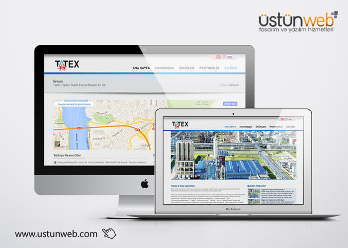 Tatex Kurumsal Web Tasarımı