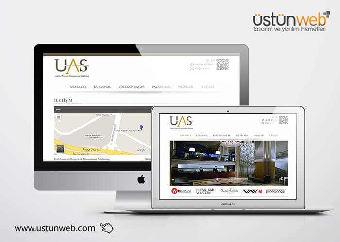UAS Tekstil Kurumsal Web Tasarımı