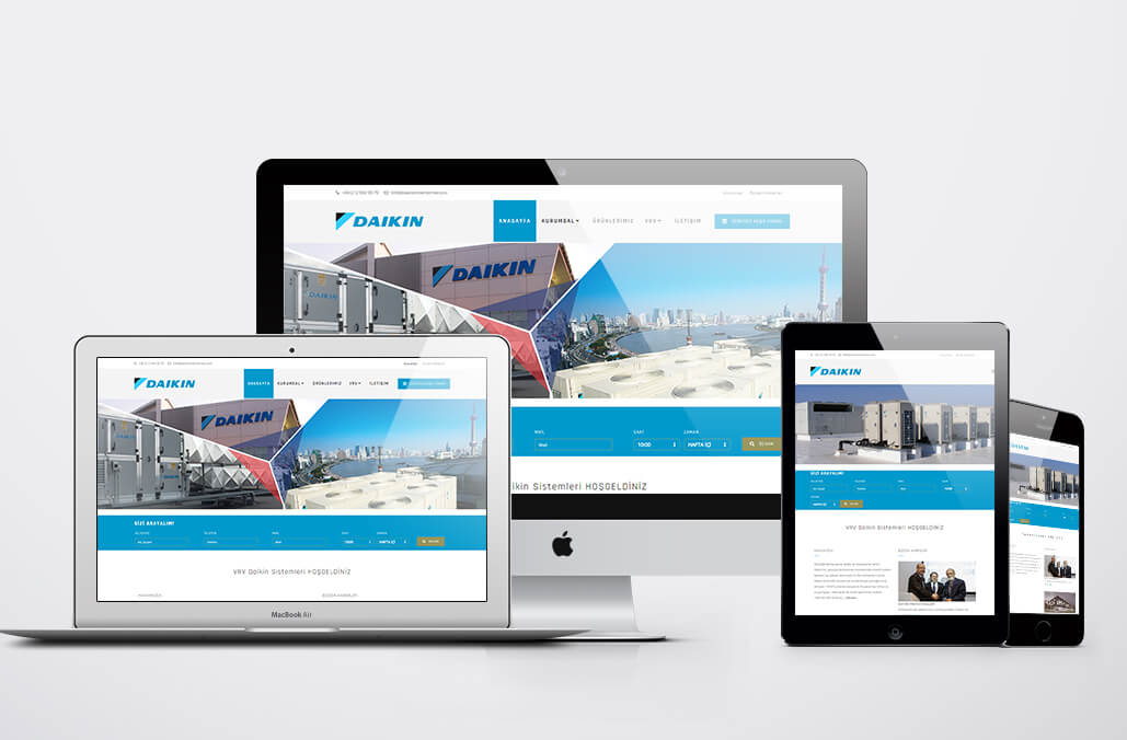 VRV Daikin Web Yazılımı